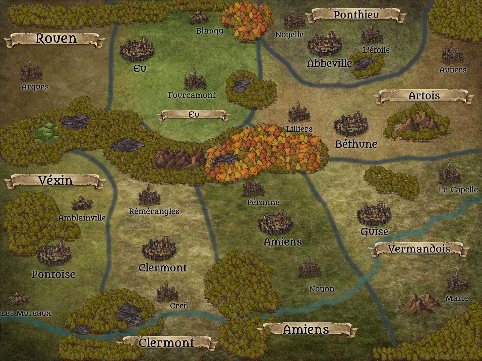 Les cartes Intrigomatie jeu de rôle médiéval fantastique